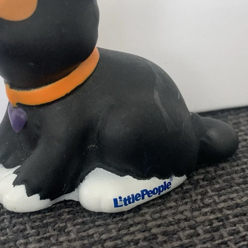 Fisher Price Little People Halloween Black Cat RARE